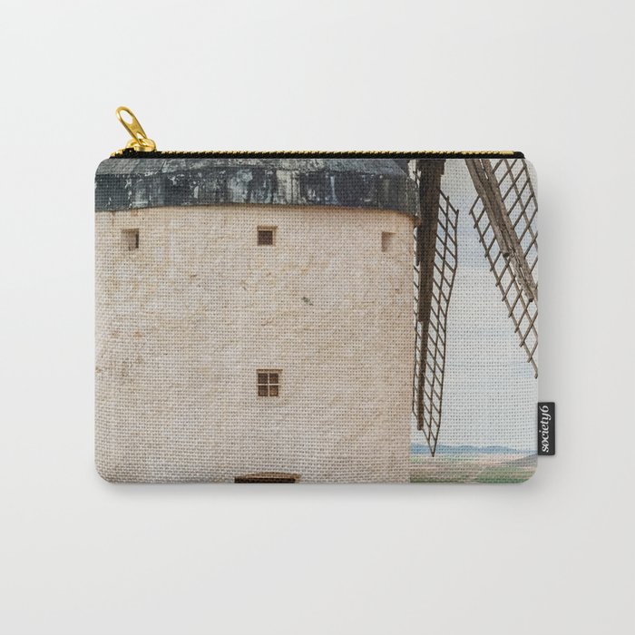 Spain Photography - Historical Windmill In Spain Carry-All Pouch