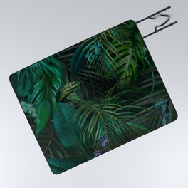 Wild Tropical Paradise Picnic Blanket