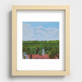 Nashville Skyline from Cheekwood Recessed Framed Print