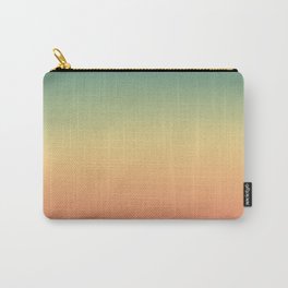 Savannah Colorful Green to Orange Gradient Carry-All Pouch