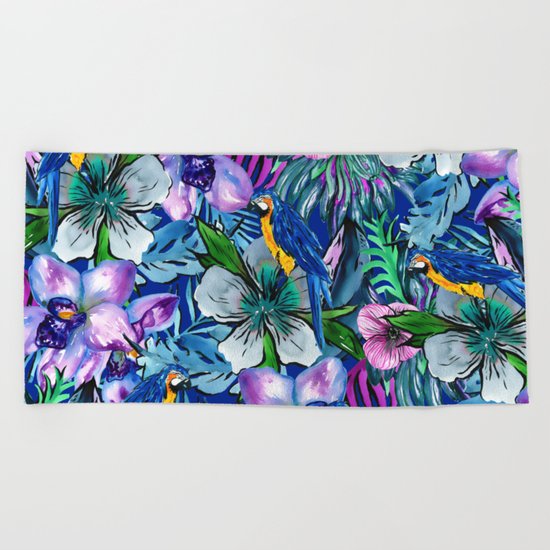 My Tropical Garden 5 Beach Towel