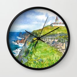 Cabo da Roca, Portugal Wall Clock