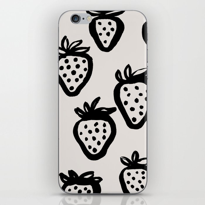 Strawberry Dots iPhone Skin