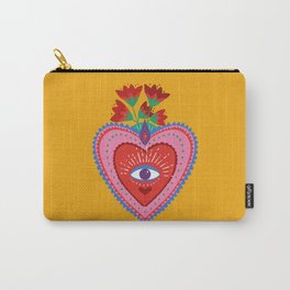 Mexican heart in yellow Carry-All Pouch