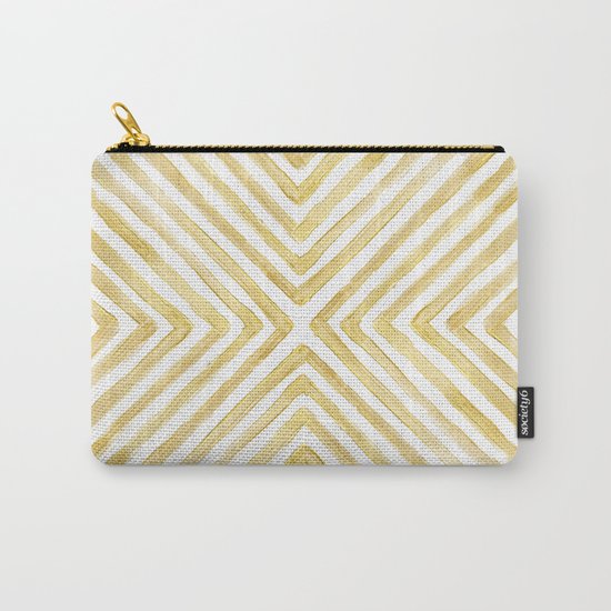 Gilded Bars Carry-All Pouch