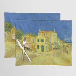 Vincent van Gogh "The yellow house (The street)" Placemat