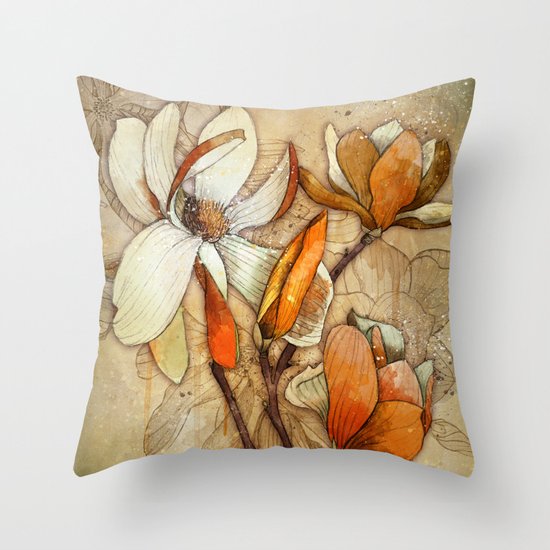 Sun Flair Throw Pillow