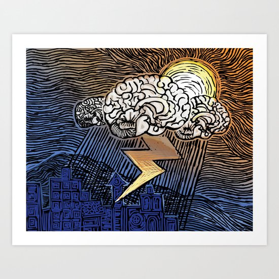 S.a.d. Art Print
