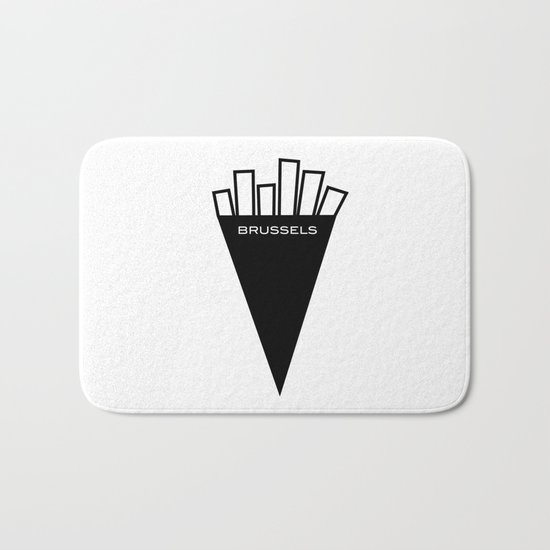 Fries of Brussels, the best in the world Bath Mat