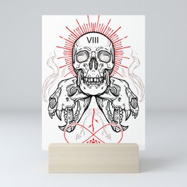 VIII Strength Mini Art Print