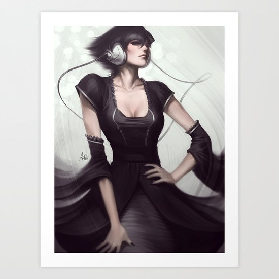 Pepper Vogue Art Print