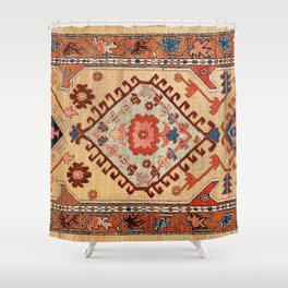 Bakhshaish Azerbaijan Northwest Persian Long Rug Print Shower Curtain