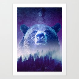 Grizzly Bear  Art Print