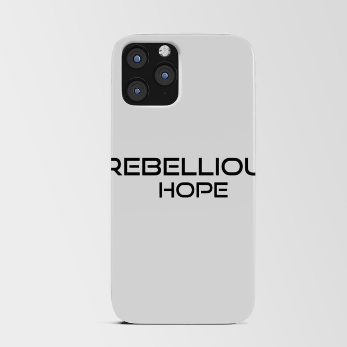 rebellious hope iPhone Card Case