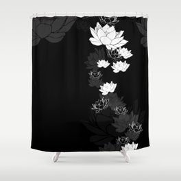Lovely Lotus Shower Curtain