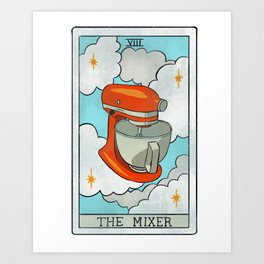 The Mixer | Baker’s Tarot Art Print