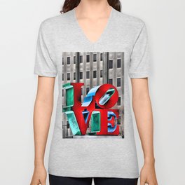 Love from Philly V Neck T Shirt