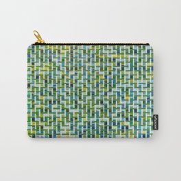 Unmixed Greens with Basket Weave Carry-All Pouch
