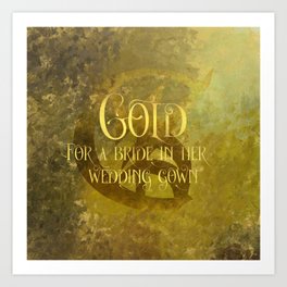 GOLD for a bride in her wedding gown. Shadowhunter Children's Rhyme. Art Print | Mortalinstruments, Weddingrune, Gold, Watercolor, Tmi, Graphicdesign, Shadowhunters, Runes, Fandom, Yalit 