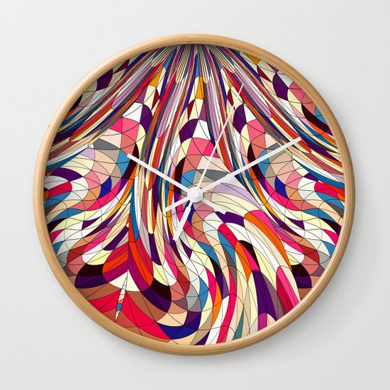 Lava Wall Clock