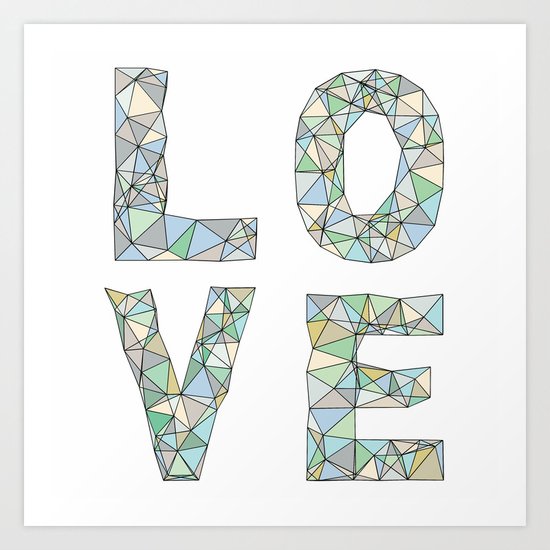 A Four Letter Word Art Print
