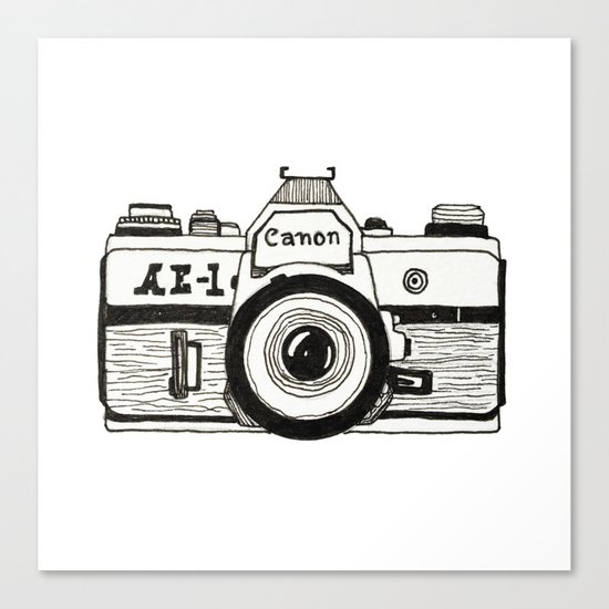 Camera Canvas Print