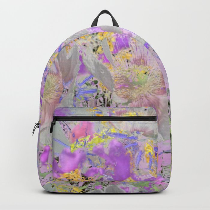 Flower Drip - Pink Backpack