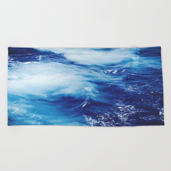 Blue Ocean Beach Towel