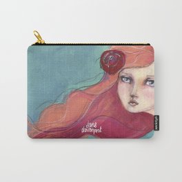 Beautiful Faces by Jane Davenport Carry-All Pouch