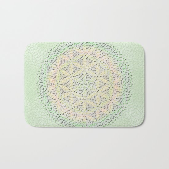 Flower of Life Mandala Bath Mat