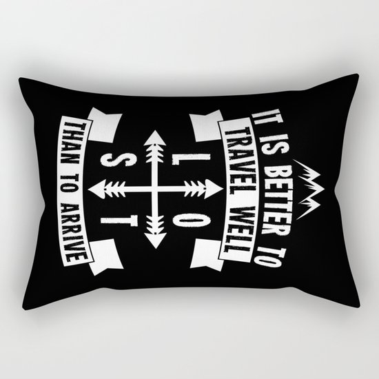 Travel Well Rectangular Pillow