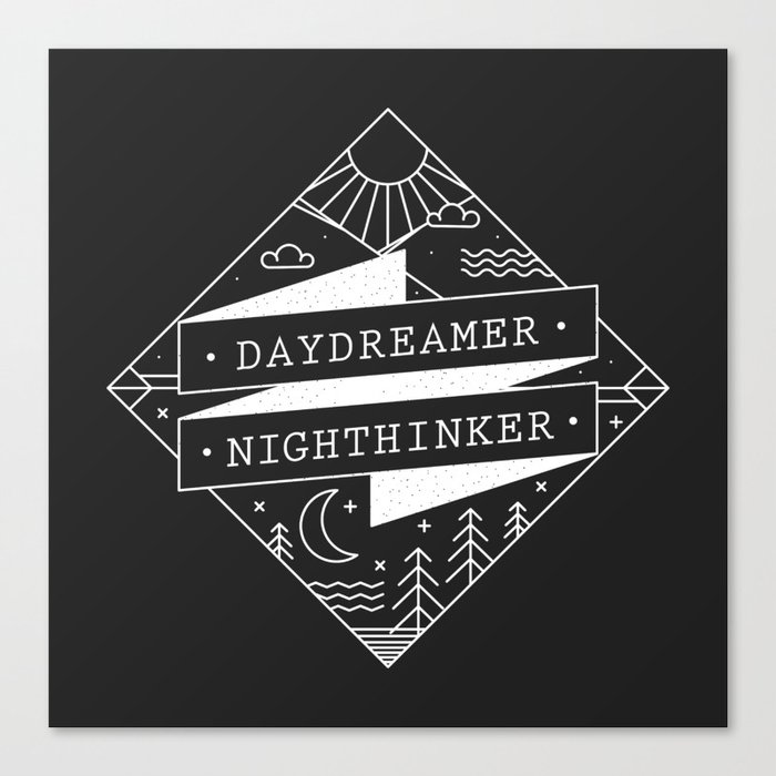 daydreamer nighthinker Canvas Print