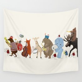 big little parade Wall Tapestry
