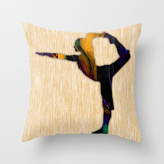 Fitness Throw Pillow
