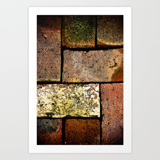 Brick Work Art Print