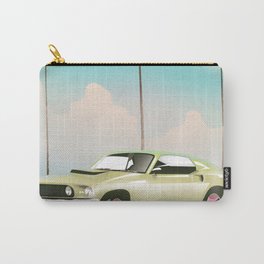 Immokalee Florida Muscle car travel poster, Carry-All Pouch