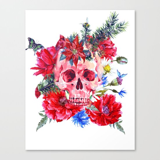 Skull Canvas Print