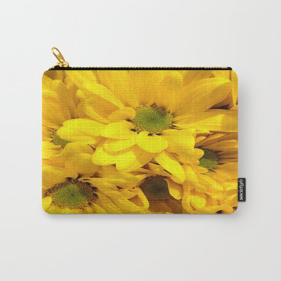 Yellow Daisies Carry-All Pouch