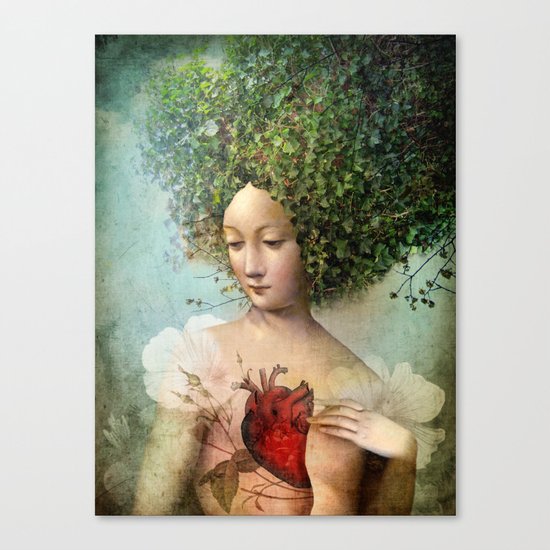 The Day I lost my Heart Canvas Print