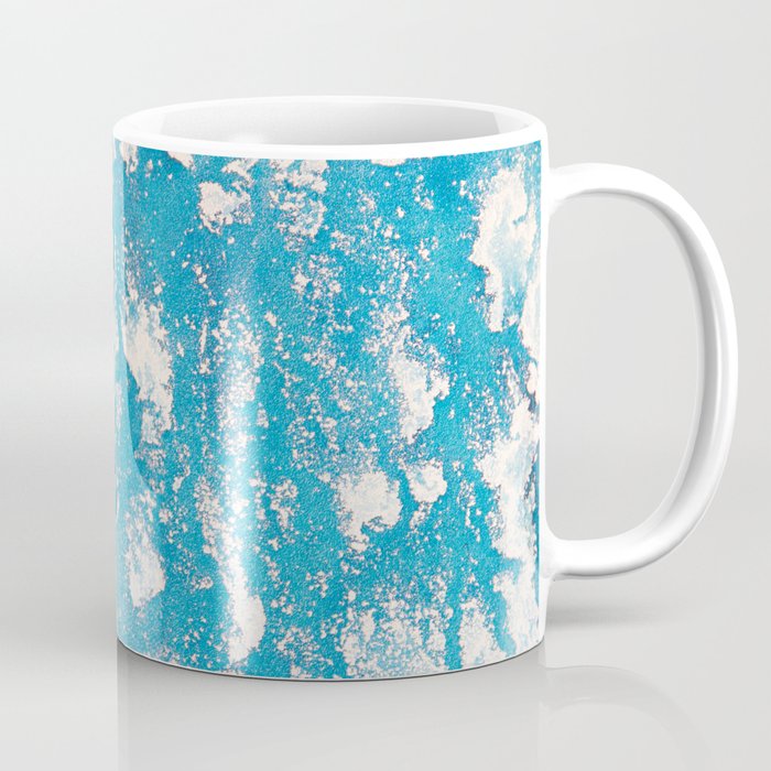 Old wall cerulean colour Coffee Mug