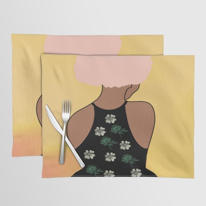Woman At The Meadow 05 Placemat