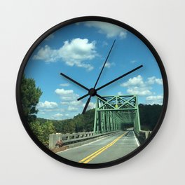Red Top Wall Clock