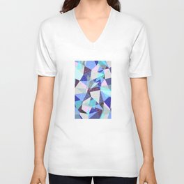 Geometric 2.9 V Neck T Shirt