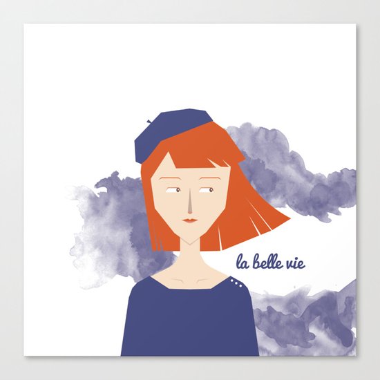 La Belle Vie Canvas Print