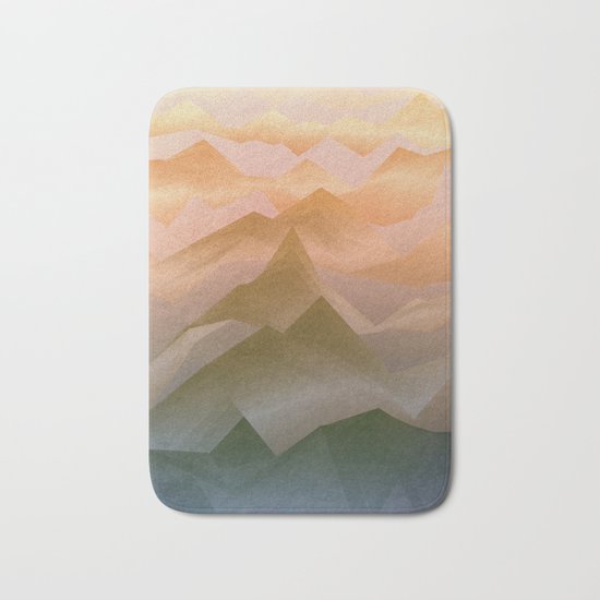 Top of the World (Sunrise) Bath Mat