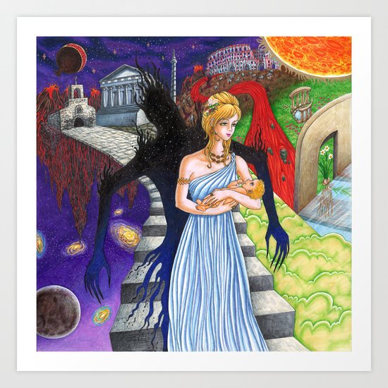 Yours Ever Art Print