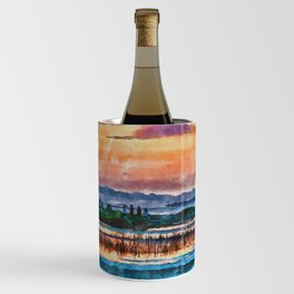 Hilton Head Sunset Wine Chiller