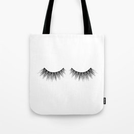 Eyelashes Tote Bag