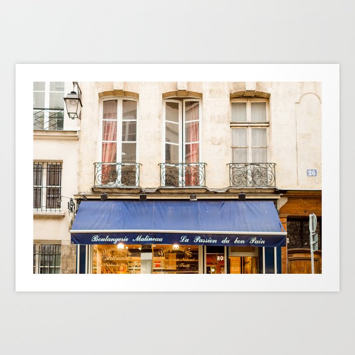 Paris Boulangerie Art Print