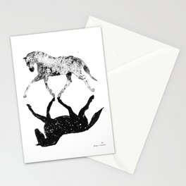 Horses (Day & Night) Stationery Card